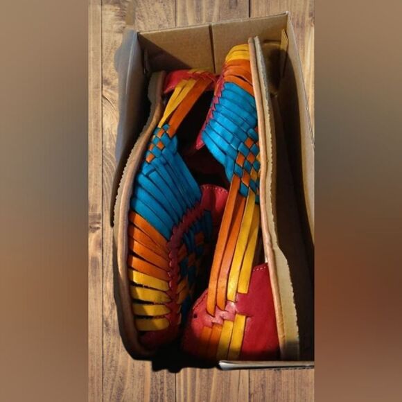 The Original Mexico Sandal Huaraches Pink  Size 7 - Picture 7 of 16